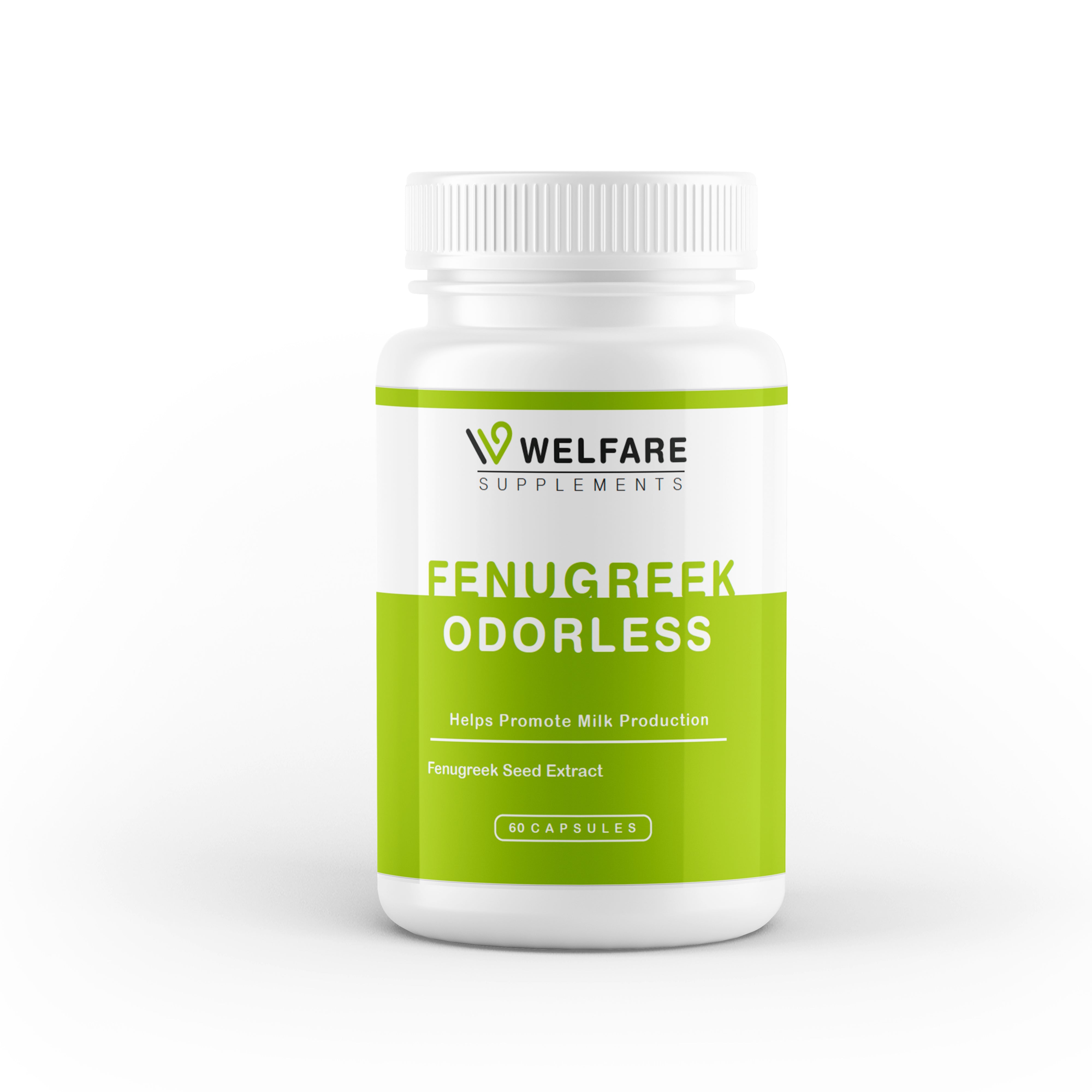 Welfare Fenugreek Odorless 60 Capsules - Health Boutique