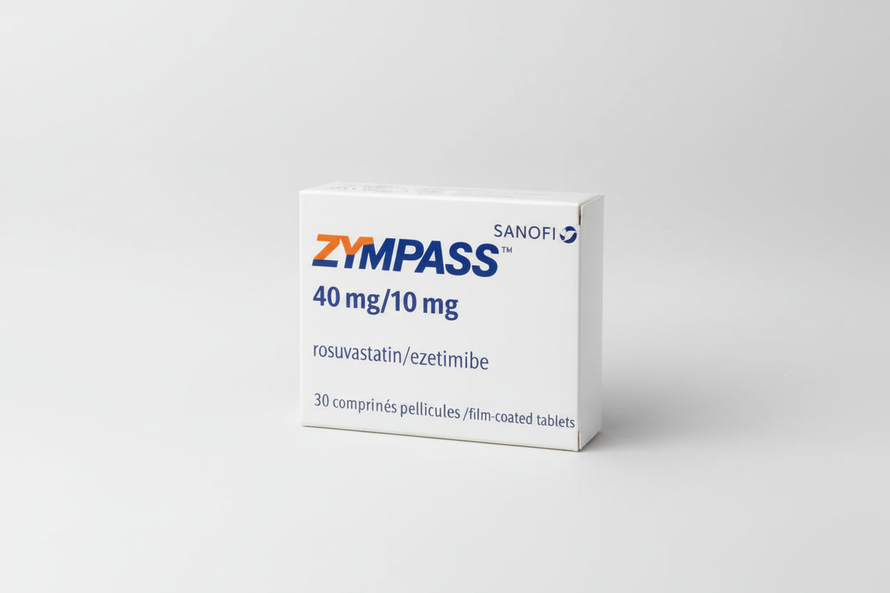 ZYMPASS® 40 MG / 10 MG (30 Tablets) – Dual-Action Cholesterol Management