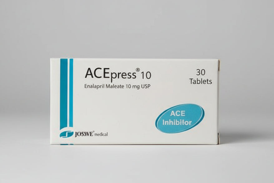 Ace Press 10 mg 30 tablets enalapril blood pressure medication