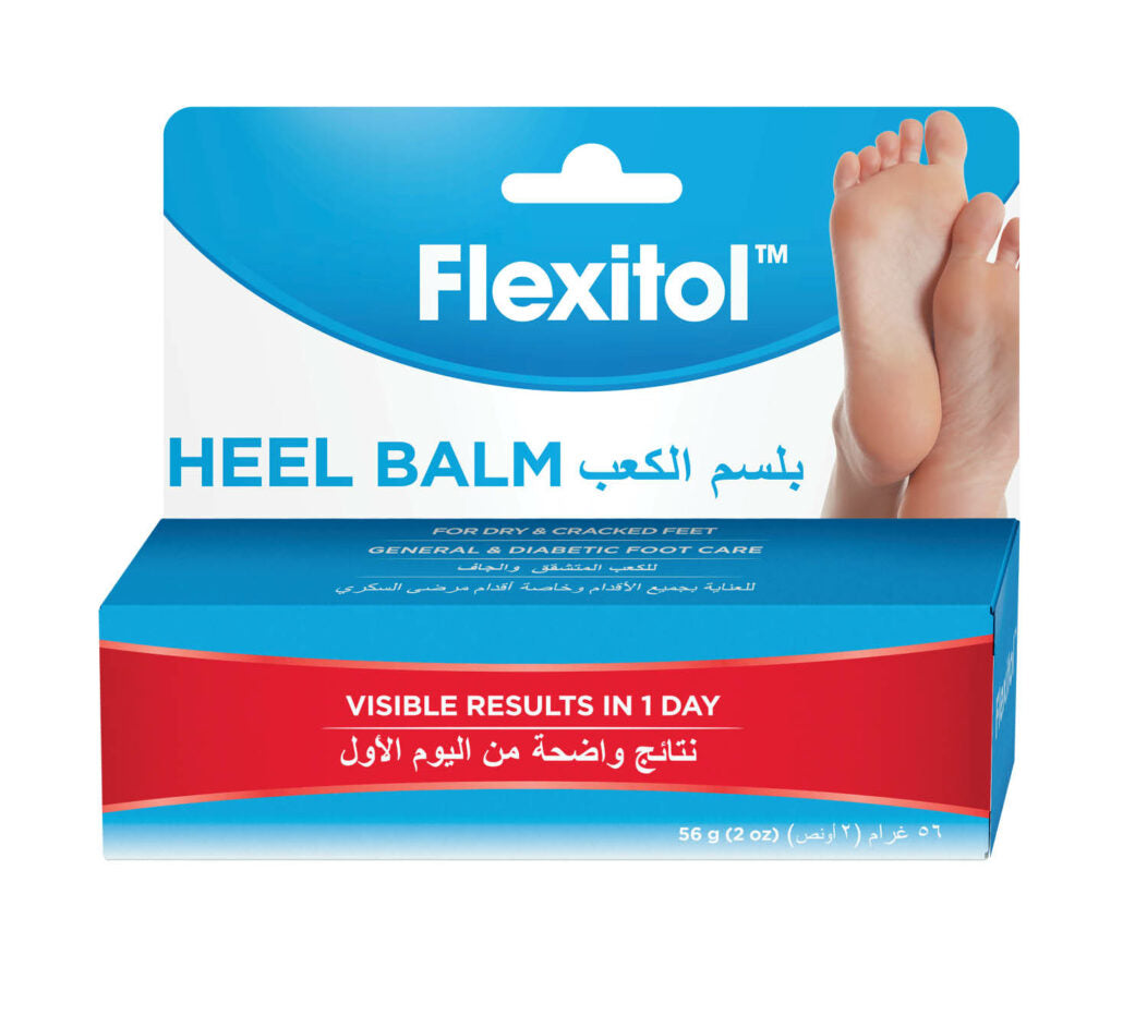 Flexitol Heel Balm 56g - Intensive Moisturizing Treatment for Cracked Heels