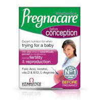 VITABIOTICS PREGNACARE CONCEPTION 30 TABS - the health boutique