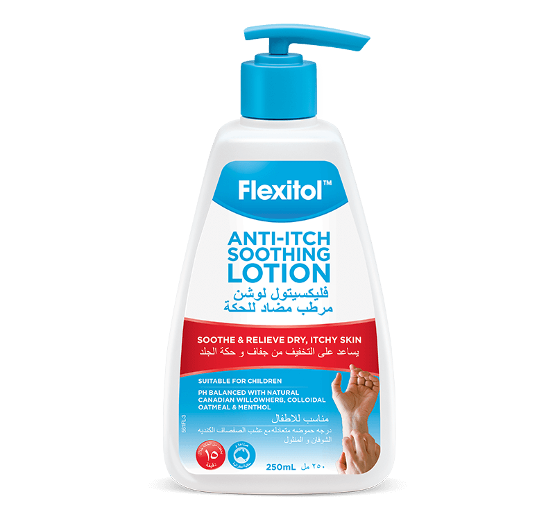 Flexitol Anti-Itch Soothing Lotion for Dry and Irritated Skin - 250ml