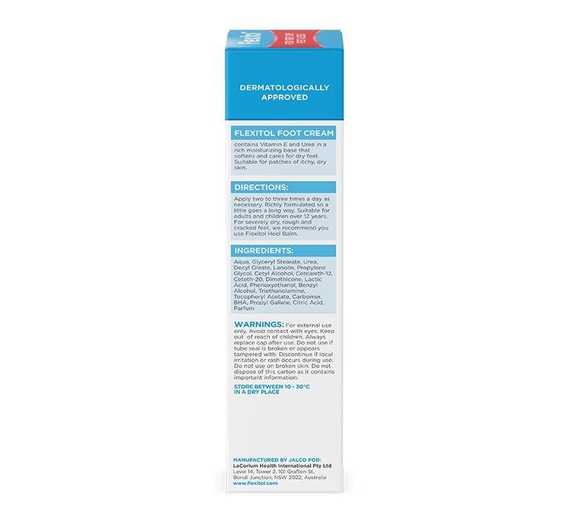 Flexitol Moisturizing Foot Cream for Dry and Cracked Skin 85g