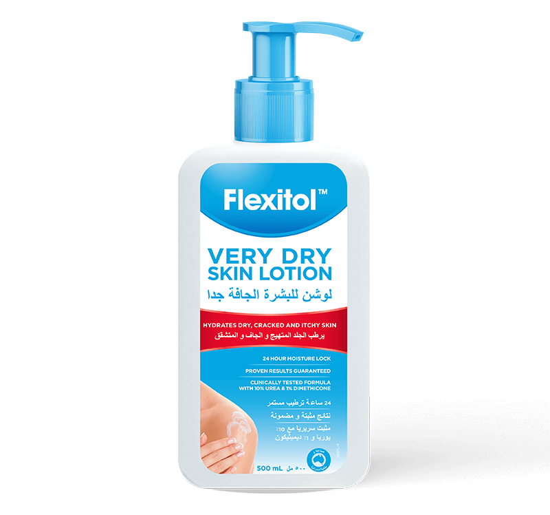 Flexitol Very Dry Skin Lotion 500ml - Intensive Moisturizing Treatment for Rough and Flaky Skin