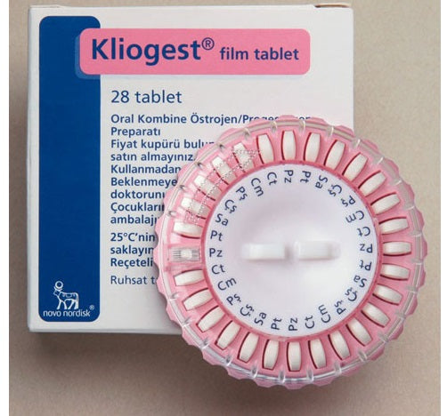 Kliogest 1 mg 2 mg tablets continuous hormone replacement therapy menopause