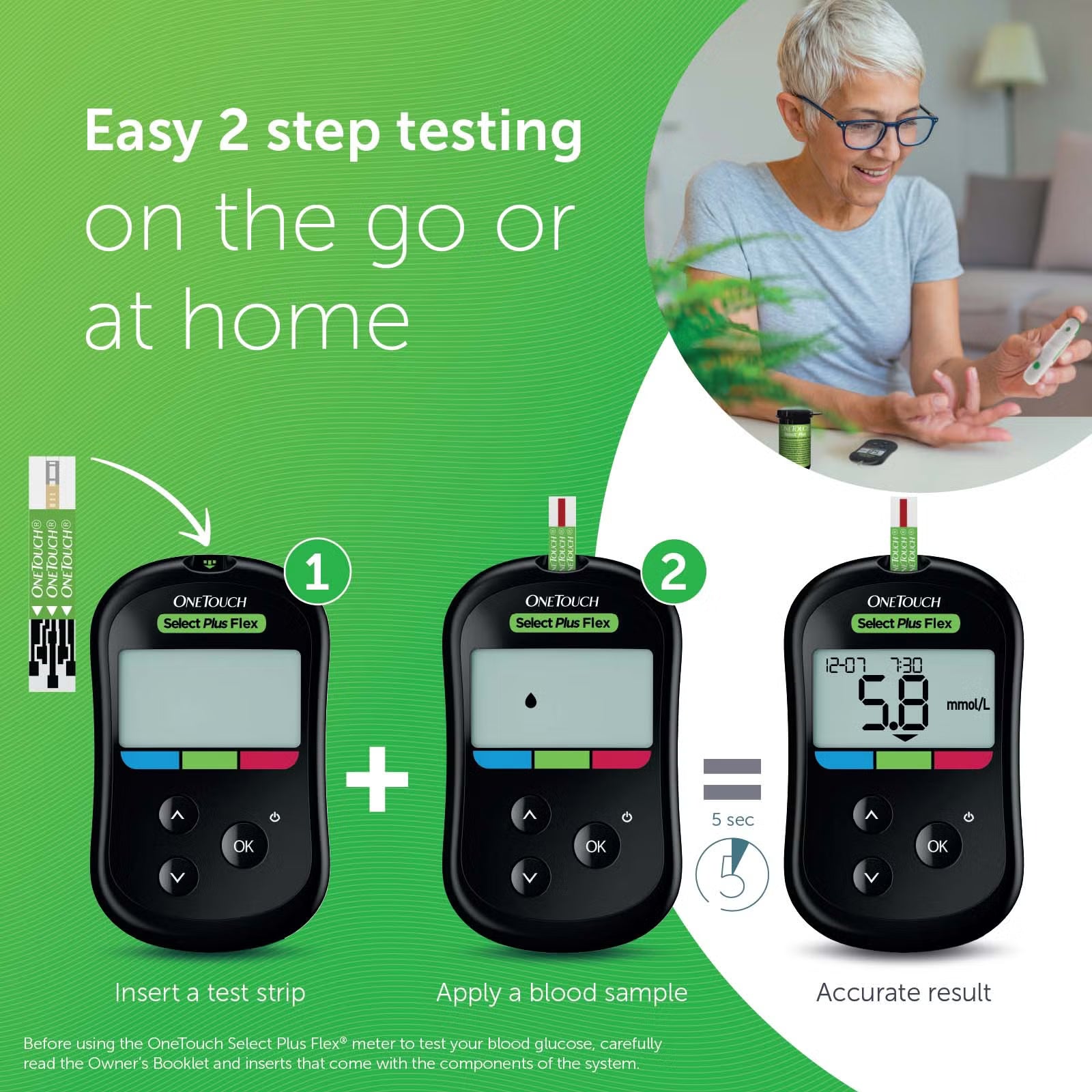 “Buy OneTouch glucometer with 100 strips online in Jordan, GCC & Levant”