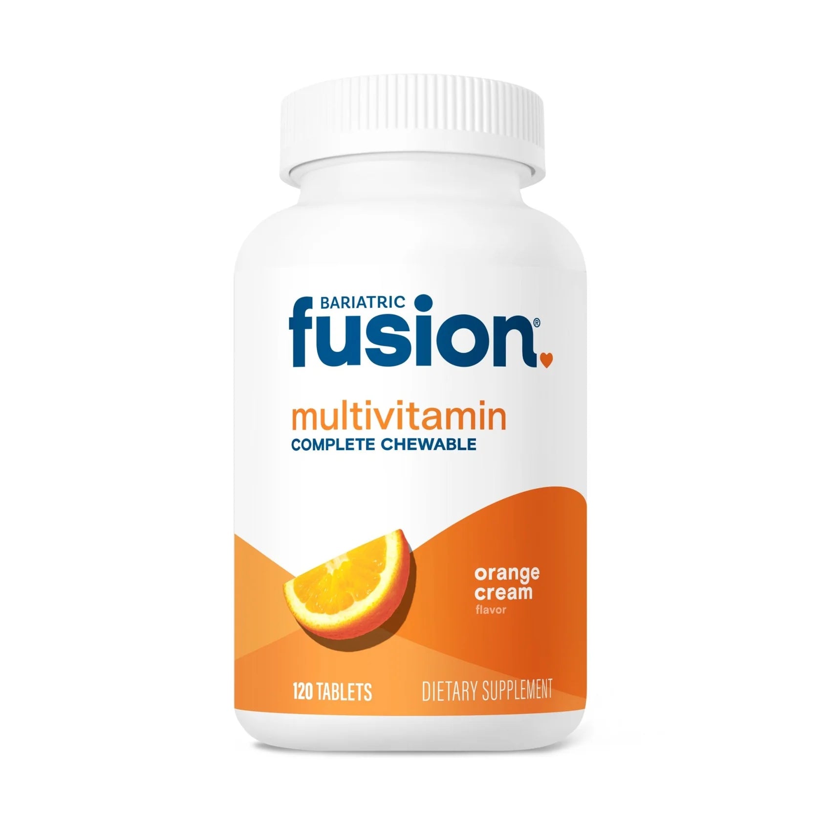 Bariatric Fusion Orange Cream Multivitamin 120 Chews -the health boutique