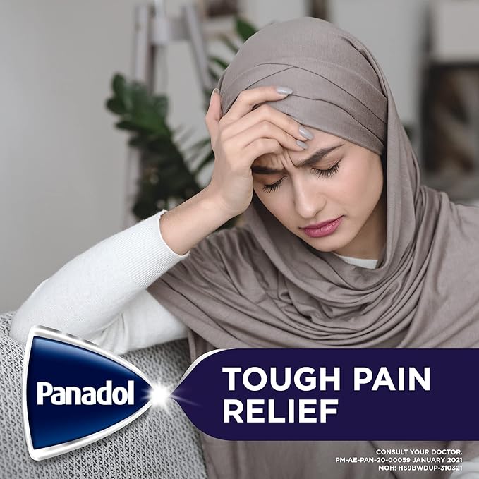 Panadol Extra paracetamol caffeine tablets fast headache relief-health boutique jordan
