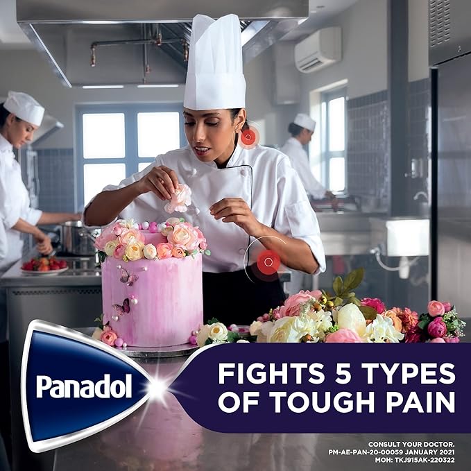 Panadol Extra paracetamol caffeine tablets fast headache relief-health boutique jordan