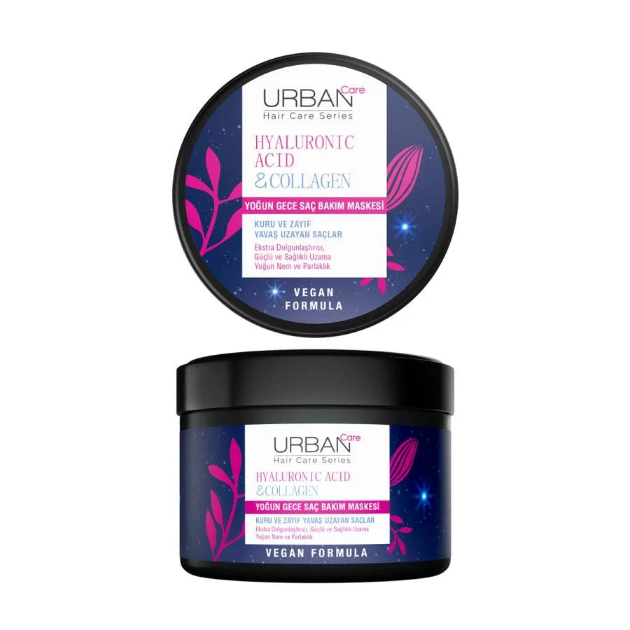 Urban Care Hyaluronic Acid & Collagen Intensive Repair Night Mask 230ml