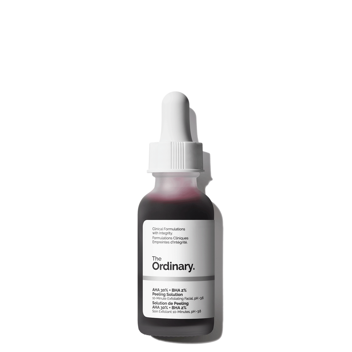 The Ordinary AHA 30% + BHA 2% Exfoliating Peeling Solution – professional-grade exfoliant for glowing, smooth skin, available at HealthBoutiqueJo.com with fast delivery.