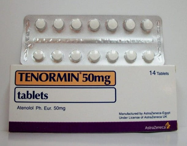 TENORMIN® 50 MG (28 Tablets) – Prescription Beta-Blocker Medicine