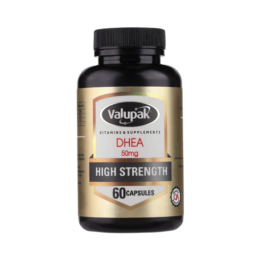 Valupak DHEA 50mg Hormone Support Supplement - 60 Capsules