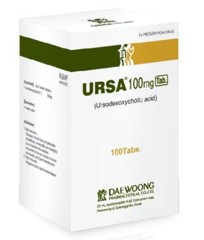 Ursa 100mg – 100 Tablets by HealthBoutiqueJO for liver support and gallstones treatment in Jordan & GCC
