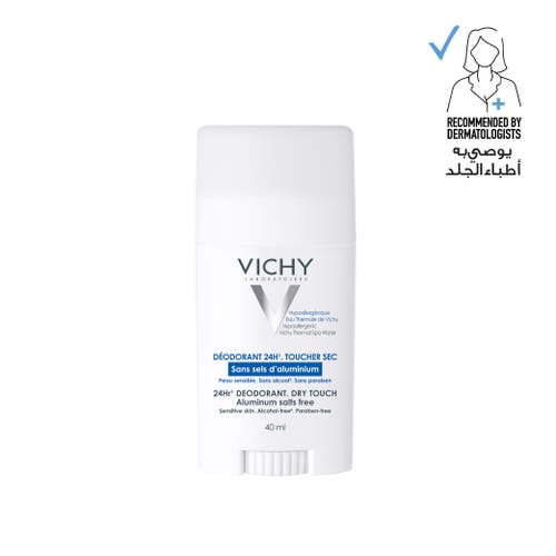 Vichy 24H Aluminium-Free Deodorant for Sensitive Skin 40ml | health boutique | Jordan