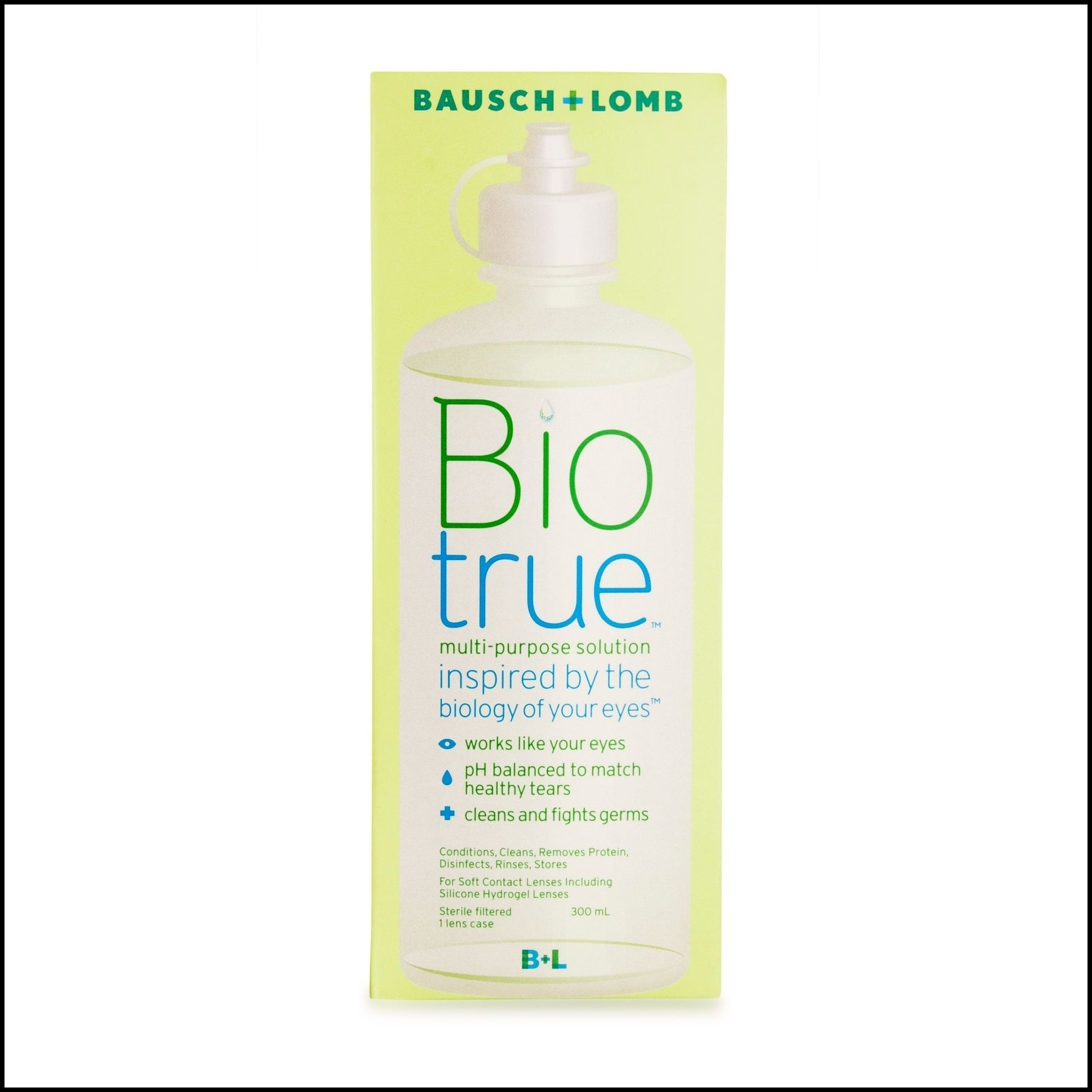 Biotrue Multi-Purpose Solution 120ml for cleaning and hydrating soft contact lenses Health Boutique