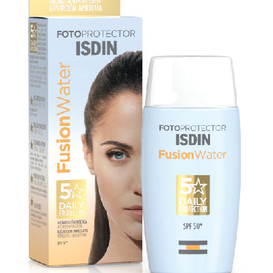 Isdin Fusion Water No Color Sunblock