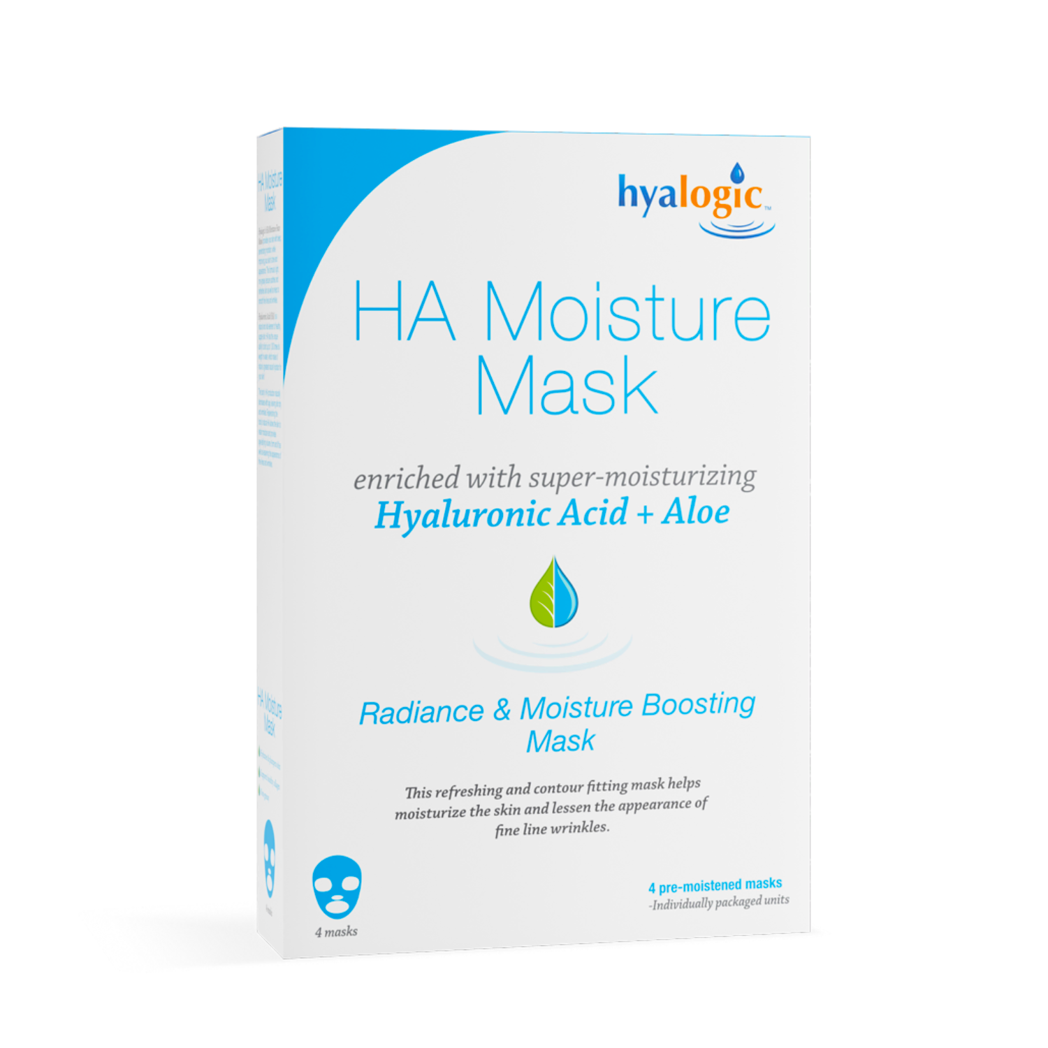 HyaLogic HA Moisture Mask Hyaluronic Acid + Aloe - the health boutique