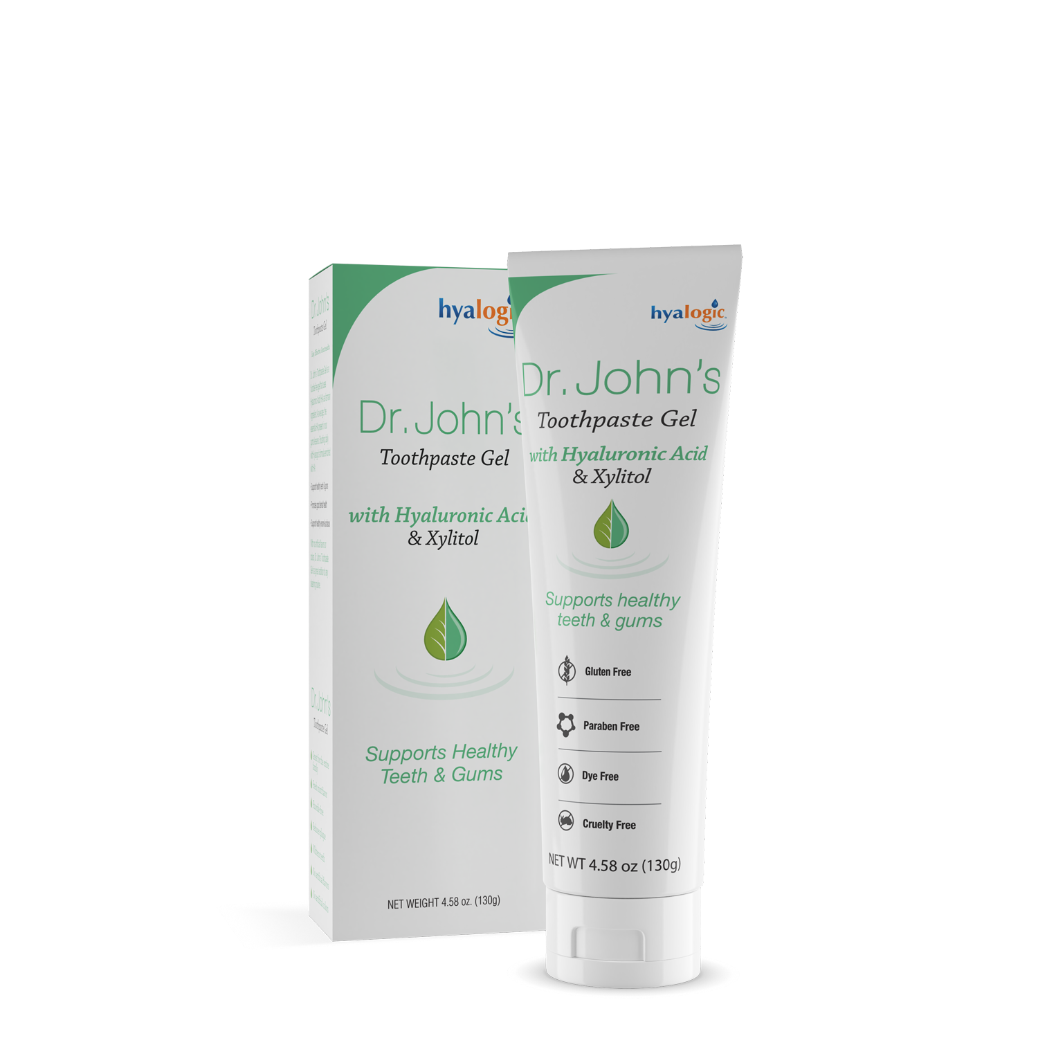 HyaLogic Dr. John's Toothpaste Gel - the health boutique