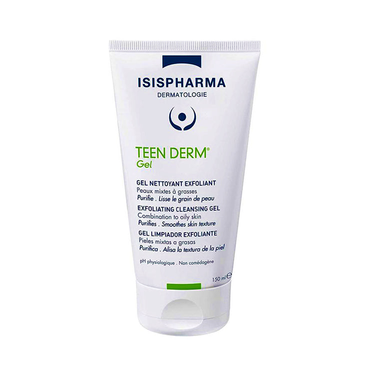 Isis Pharma Teen Derm Gel Salicylic Acid Acne Cleansing Gel 150ml Health Boutique