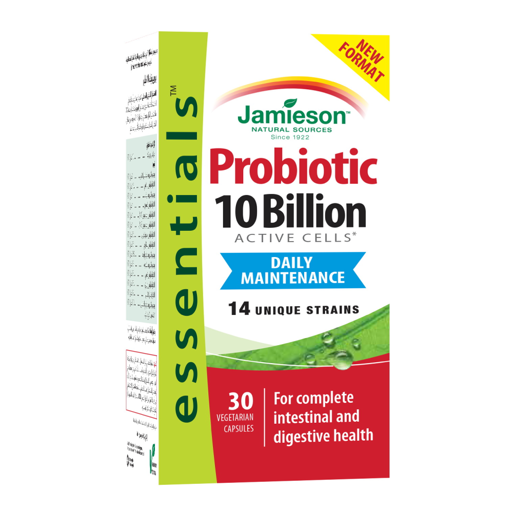 Jamieson PROBIOTIC 10 BILLION 30 Capsules - the health boutique