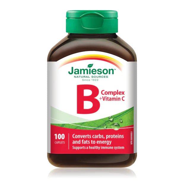 Jamieson B Complex with Vitamin C - the health boutique