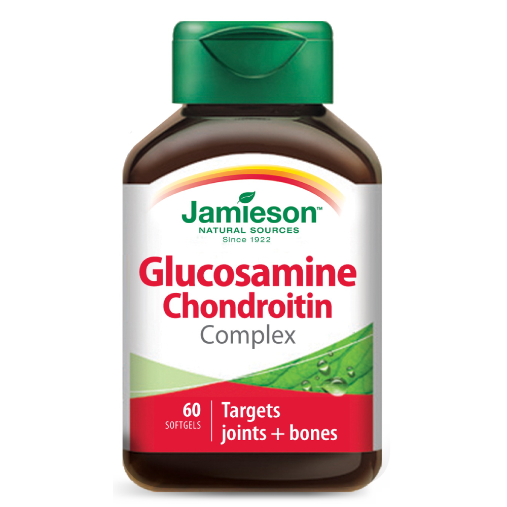Jamieson Glucosamine Chondroitin Complex 60 Sofgels - the health boutique