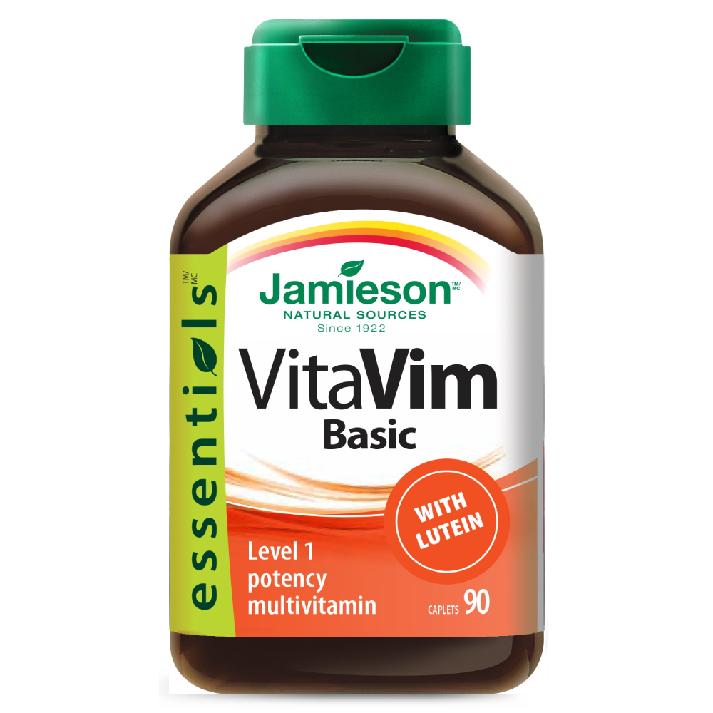 Jamieson Vita vim Basic 90 Caplets - the health boutique