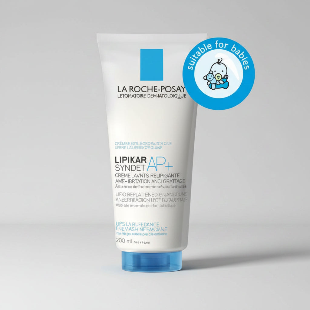 La Roche-Posay Lipikar Syndet AP+ 200ml body wash for eczema prone sensitive skin Health Boutique