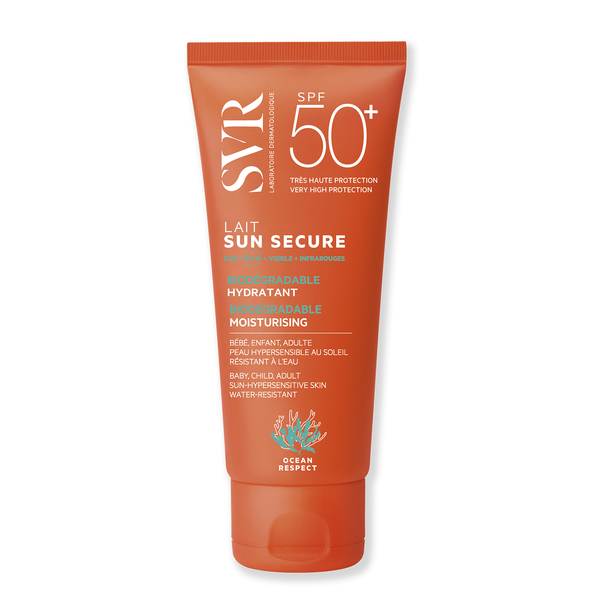 SVR SUN SECURE MILK 100ml - the health boutique