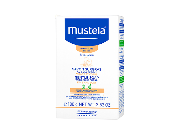 Mustela Gentle Soap with Cold Cream and Beeswax