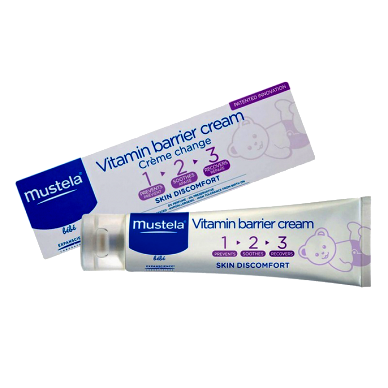 Mustela 123 Vitamin Barrier Cream 100ml