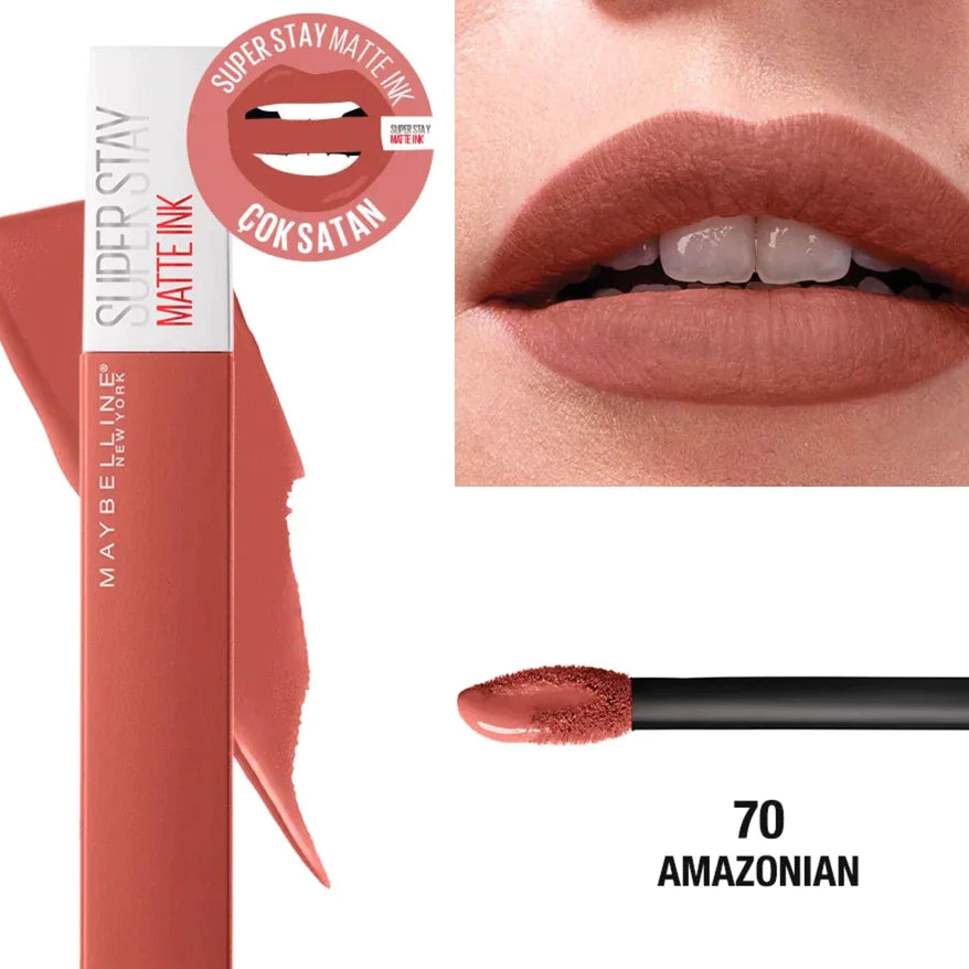 MAYBELLINE LIP SUPER STAY MATTE INK LIQUID 70 - the health boutique