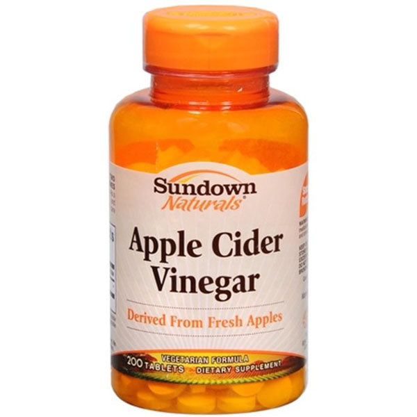 SUNDOWN APPLE CIDER VINEGAR 200TAB - the health boutique