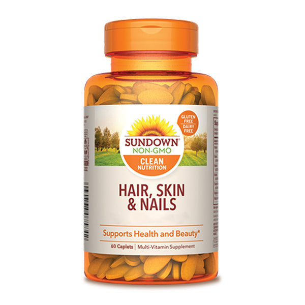 SUNDOWN HAIR&SKIN *NAILS 60 TABLETS - the health boutique