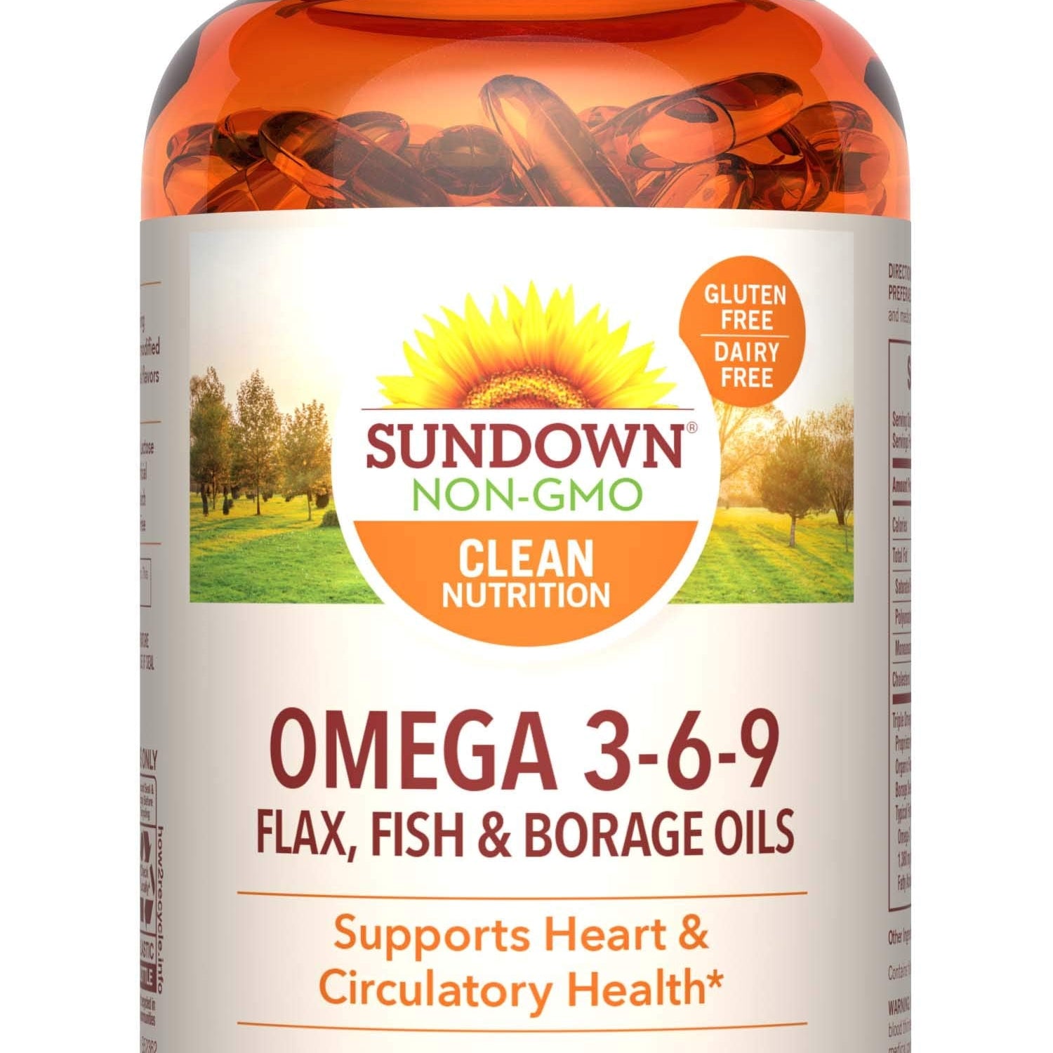SUNDOWN OMEGA 3-6-9 60 SOFTGELS - the health boutique
