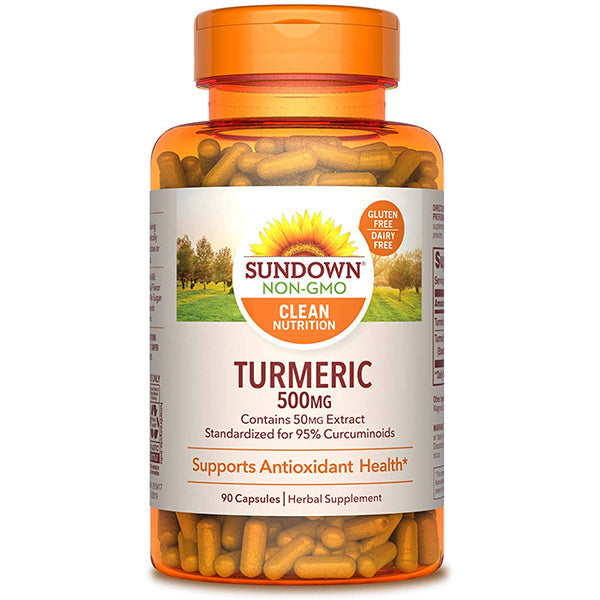 SUNDOWN TURMERIC 450 MG SIZE 90 - the health boutique