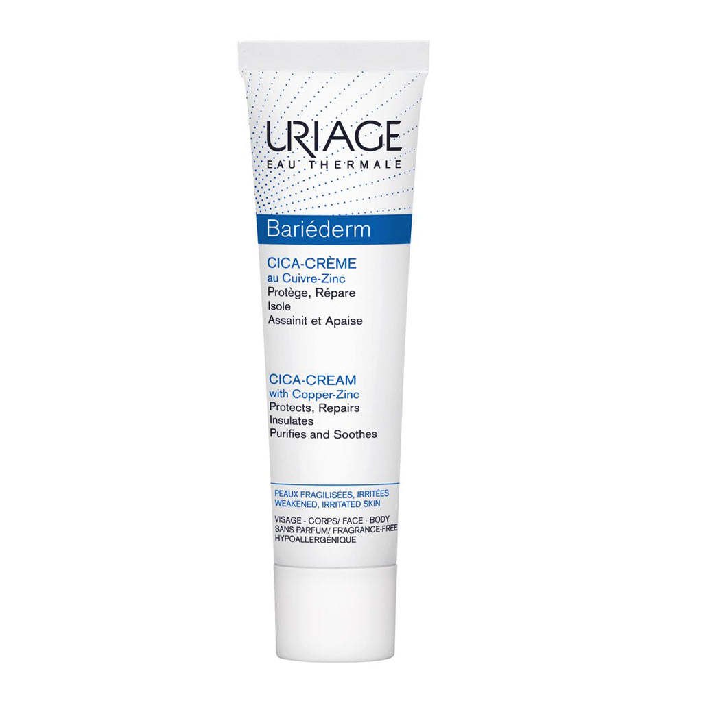 Uriage Bariederm Cica Repairing Cream With Cu-Zn