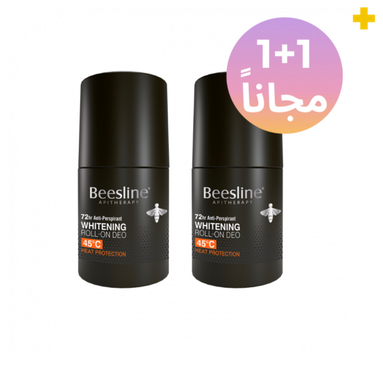 BEESLINE Deodorant 72 Hour Heat Protection 1+1 Free
