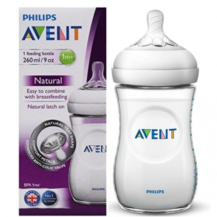 AVENT260 ml Natural FEEDING BOTTLE