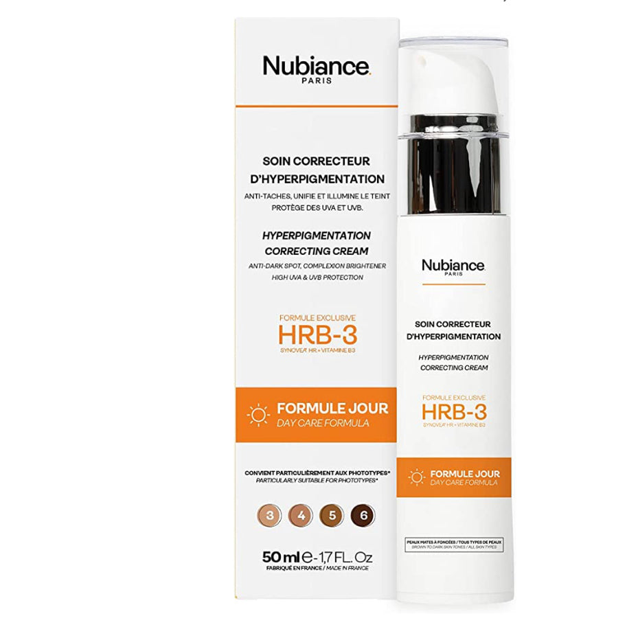 NUBIANCE - HRB3 - HYPERPIGMENTATION CORRECTING DAY CREAM FACE & HANDS - the health boutique