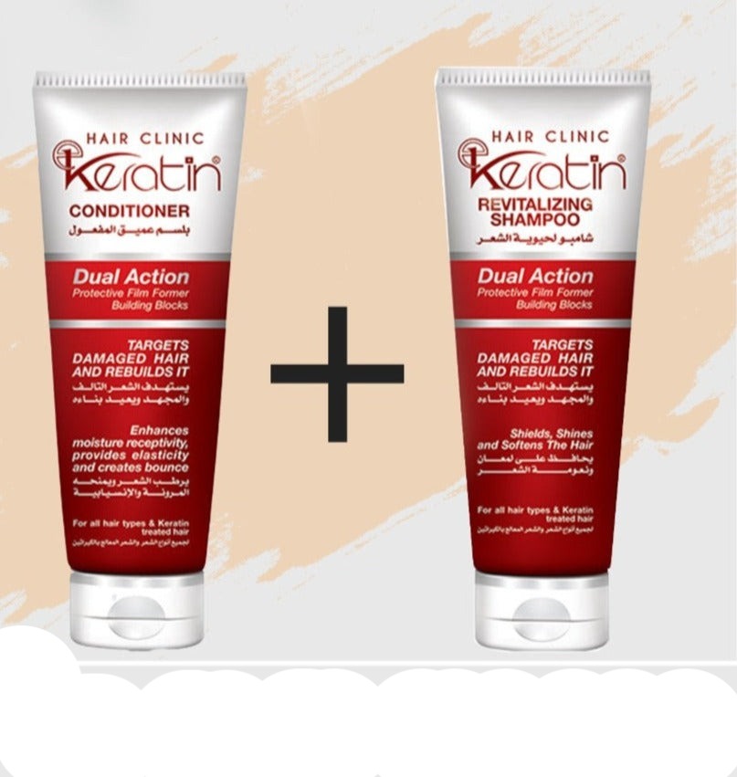 Eva Keratin shampoo + Conditioner - the health boutique