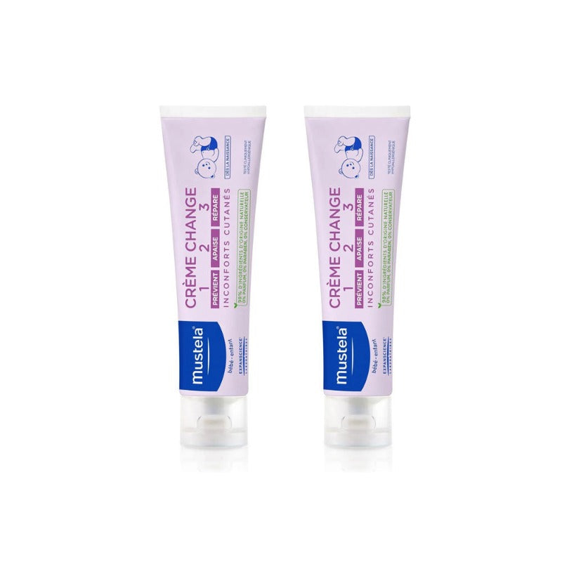 Mustela 123 Vitamin barrier cream 1+1 offer