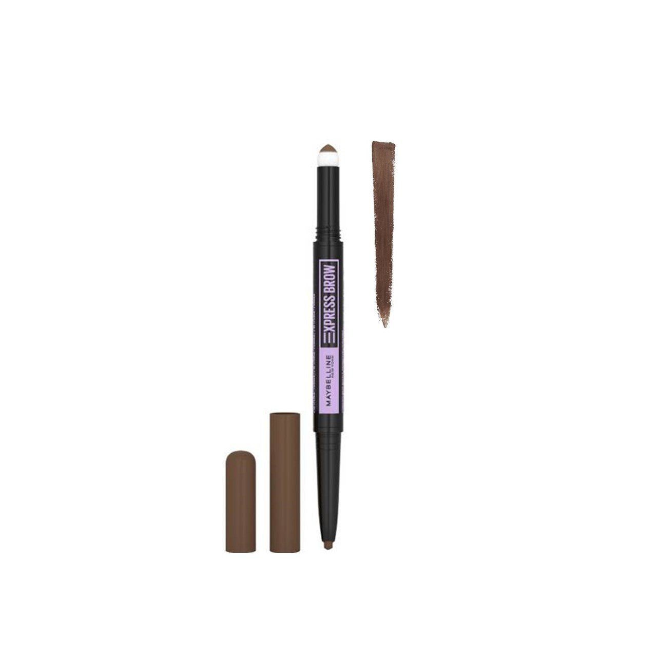 MAYBELLINE EXPRESS BROW SATIN DUO NU2 MEDIUM BROWN - the health boutique