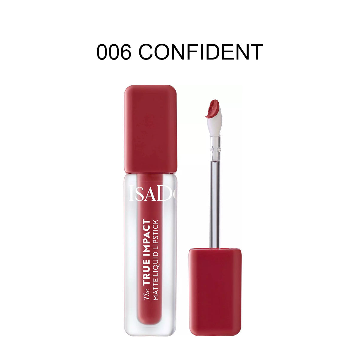 Isadora The True Impact Matte Liquid Lipstick - Long-Lasting High-Pigment Formula