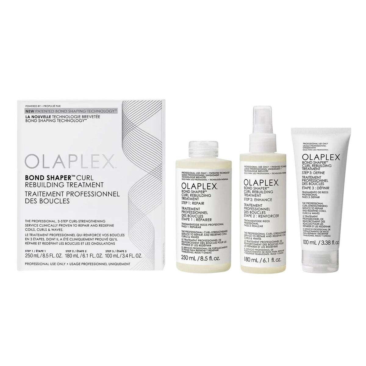 Olaplex Bond Shaper Curl Rebuilding Treatment for Defined and Healthy Curls