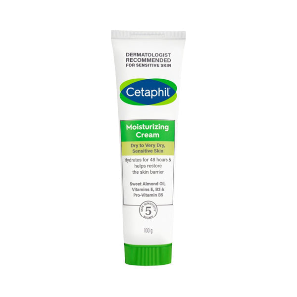 Cetaphil Moisturizing Cream for Dry to Extra Dry Sensitive Skin 100g
