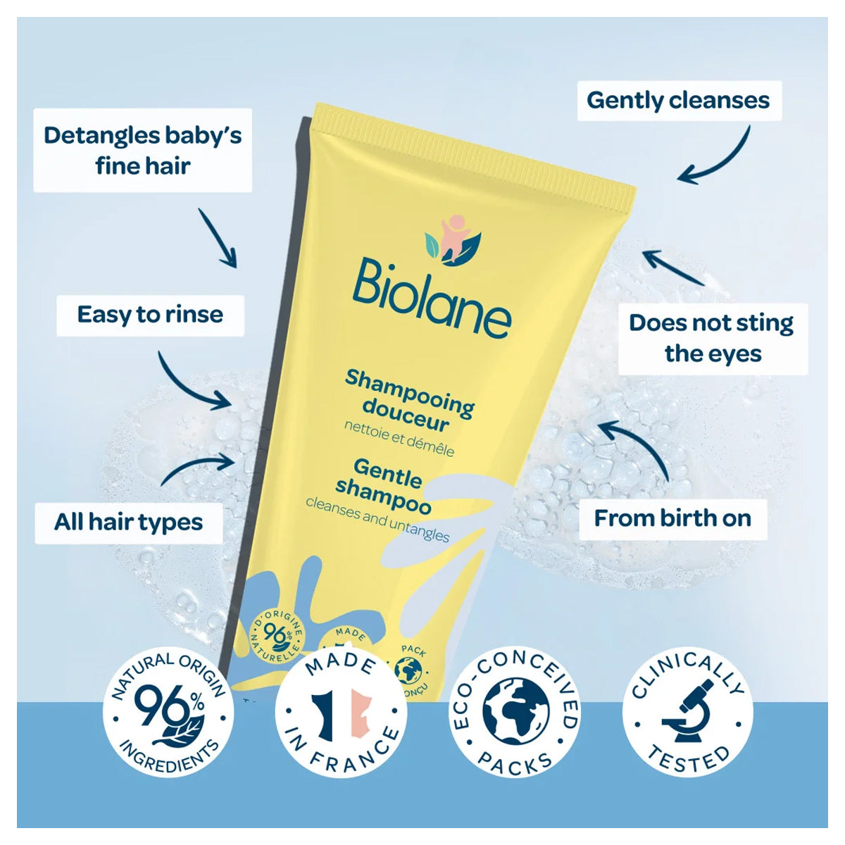 Biolane Gentle Shampoo 200ml