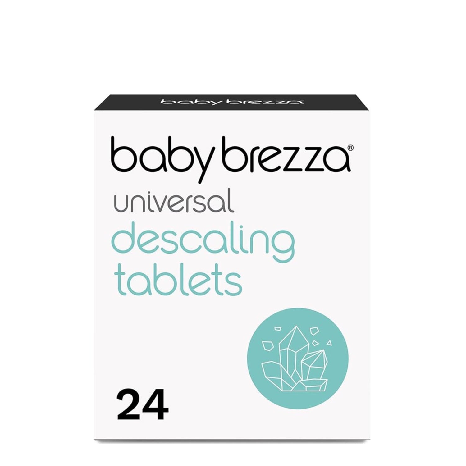 Baby Brezza - Universal Descaling Tablets | Descaler for Formula Makers, Sterilizers & Warmers | 24 Tablets