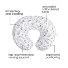 Chicco Boppy Original Support Grey Leaves